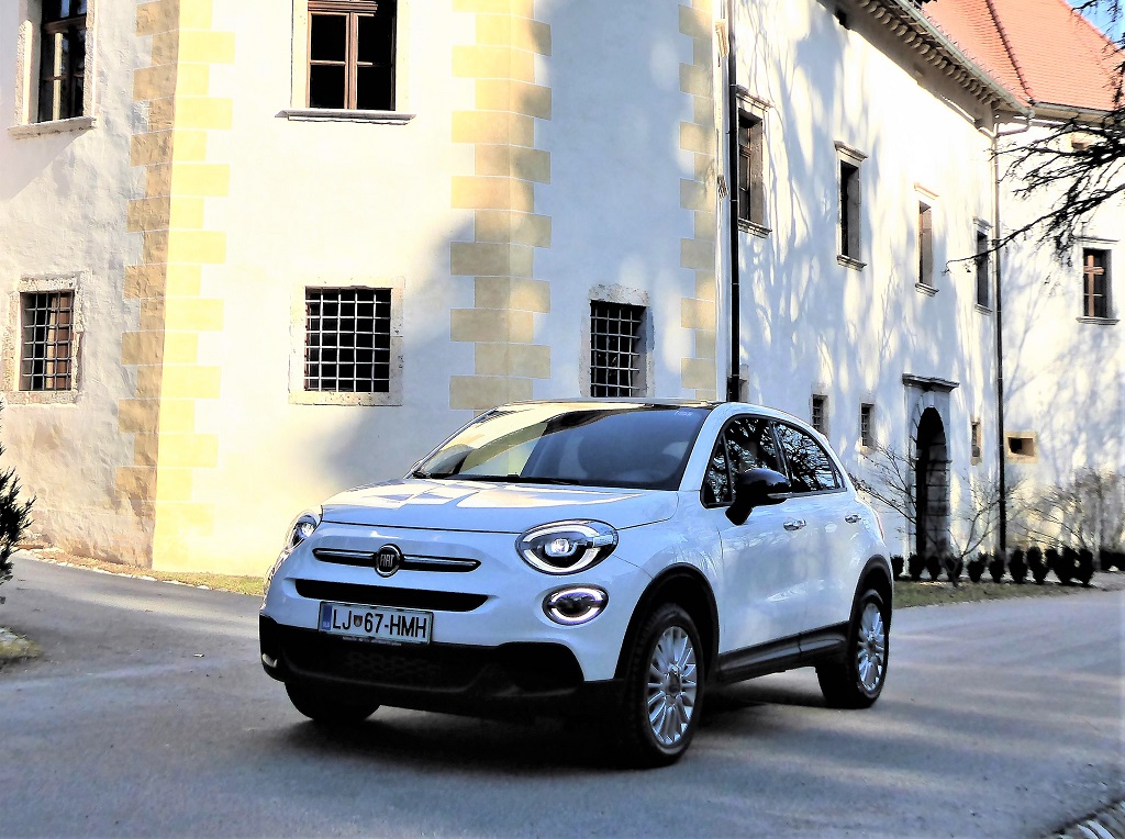 Vrnitev v prihodnost Fiat 500 X