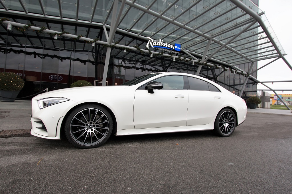 Na cesti z MB CLS 350D
