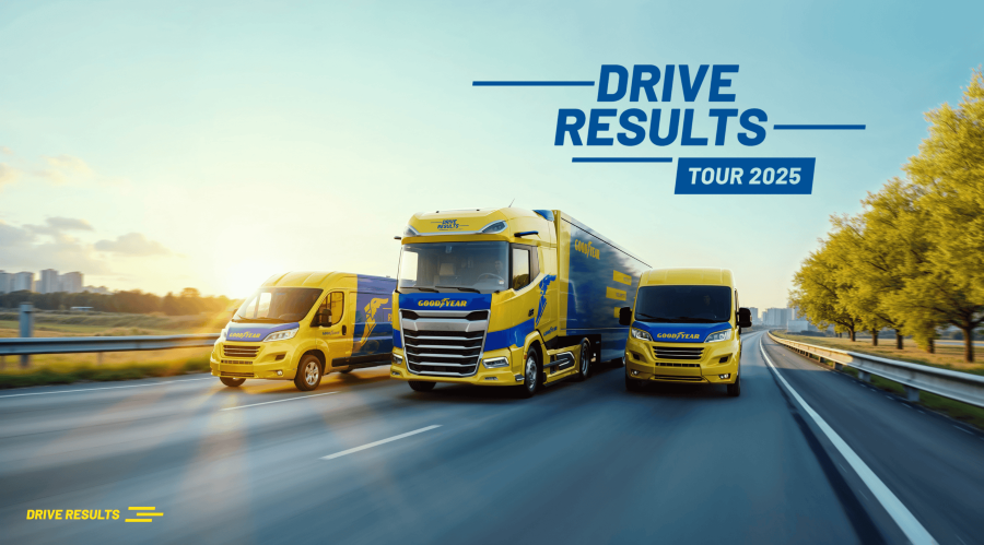 Goodyearova turneja Drive Results 2025 se bo v Sloveniji ustavila septembra