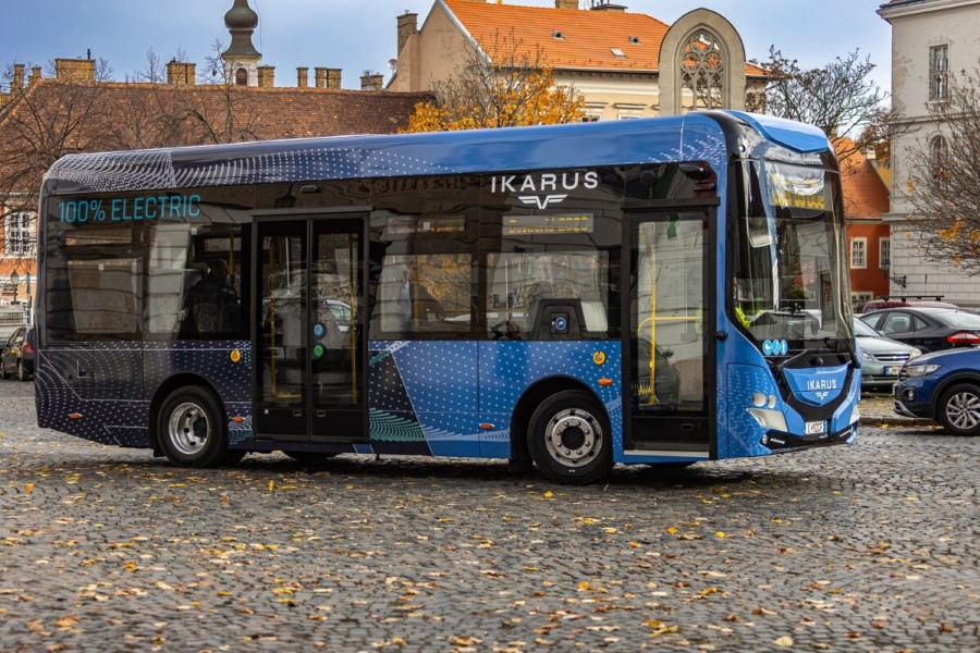Turneja električnega Ikarus 80e V3 po Sloveniji