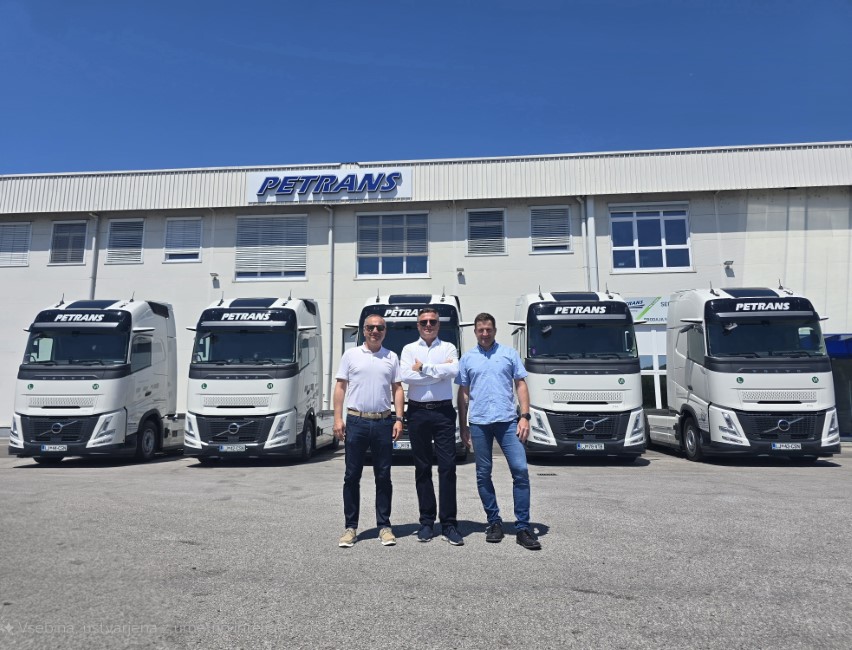 Volvo FH Aero tudi pri Petransu