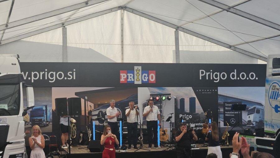 Dan odprtih vrat v podjetju PRIGO: stičišče transportnih novosti, poslovnih partnerstev in dobre družbe