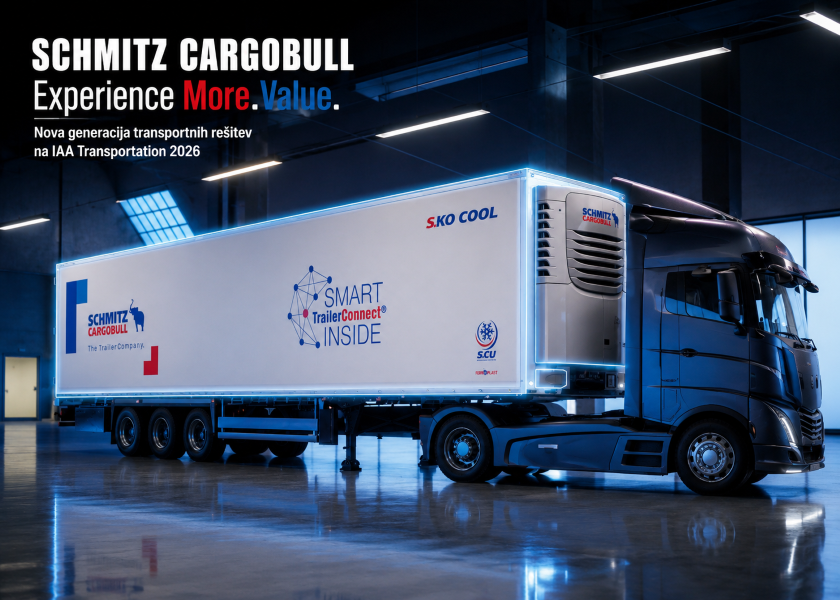 Schmitz Cargobull stavi na več kot le priklopnik